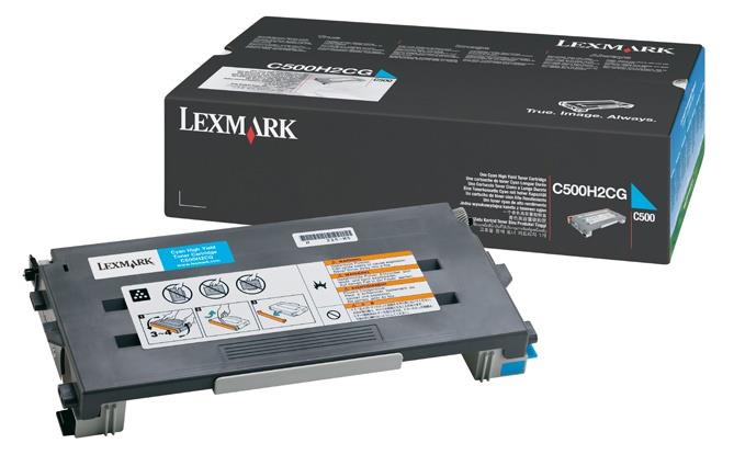 781630 Lexmark C500H2CG Toner Lexmark C500H2Cg bl&#229; 
